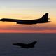 Illustration for article titled 27 high tension photos of NATO jets intercepting Russian warplanes